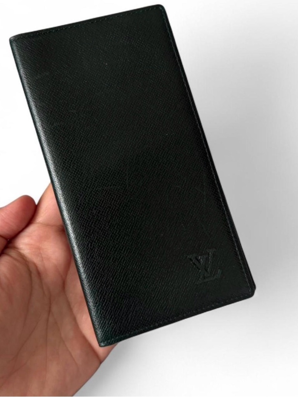 Louis Vuitton Green Epi long wallet